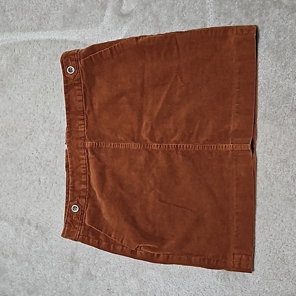 Brown Courduroy Banana Republic Skirt - Picture 1 of 7